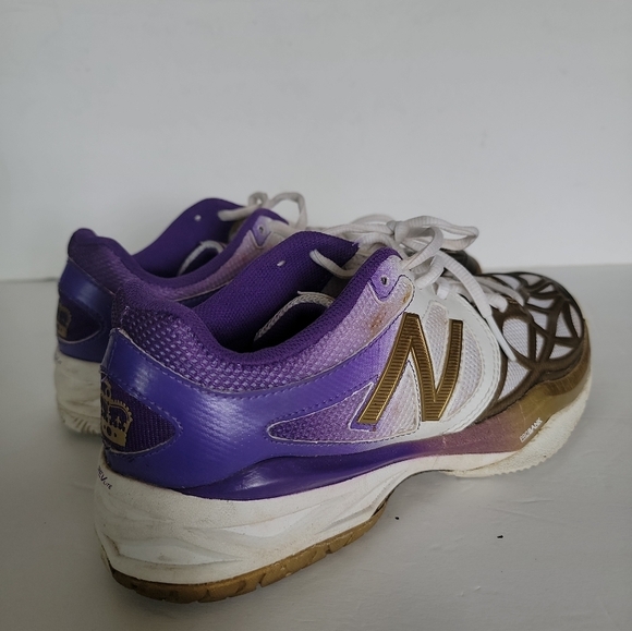 New Balance Men’s 996 Tennis Court Shoes Size 8 WC996GSW - Picture 5 of 6